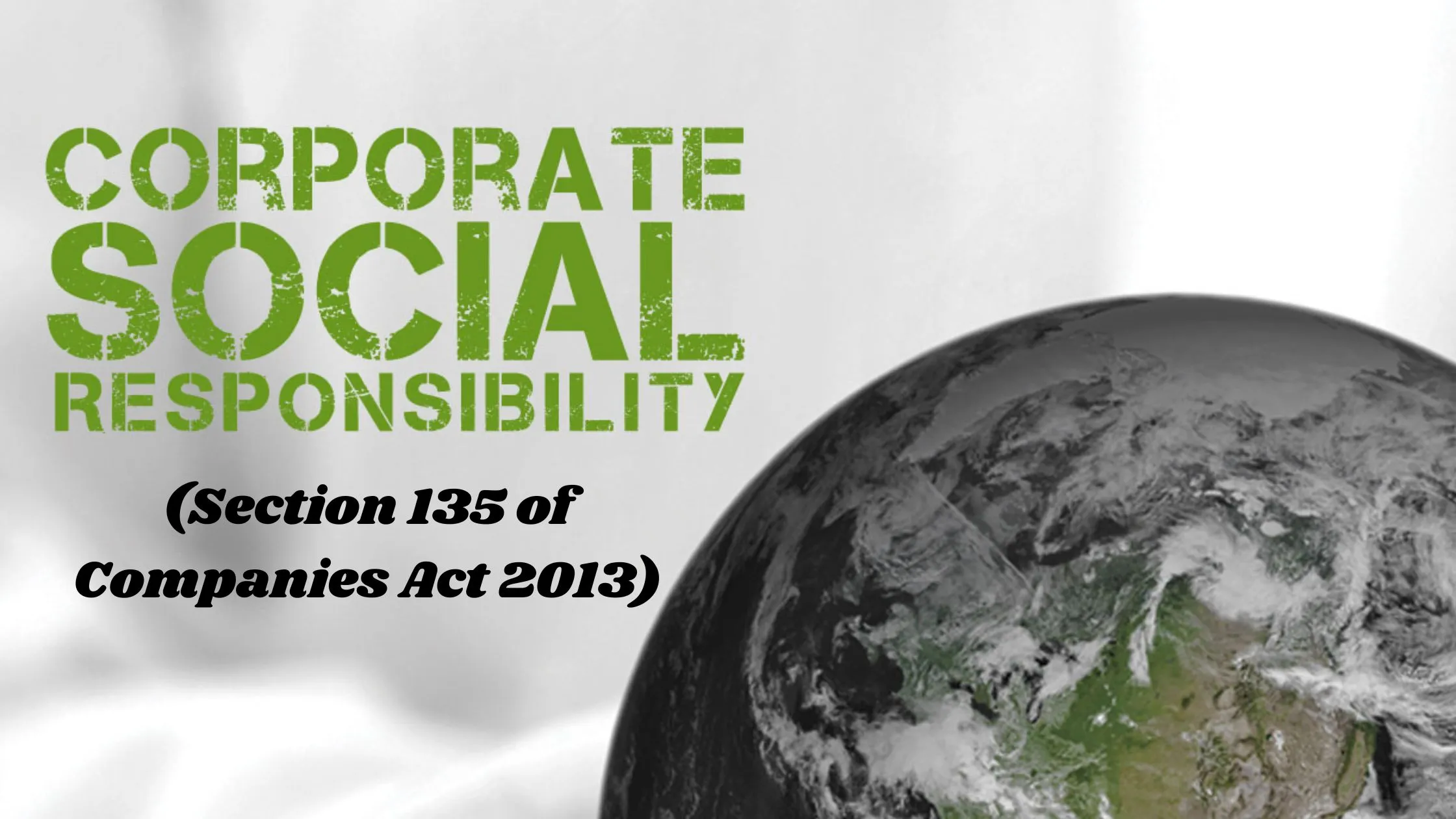 Corporate Social Responsibility - Section 135 of Companies Act 2013